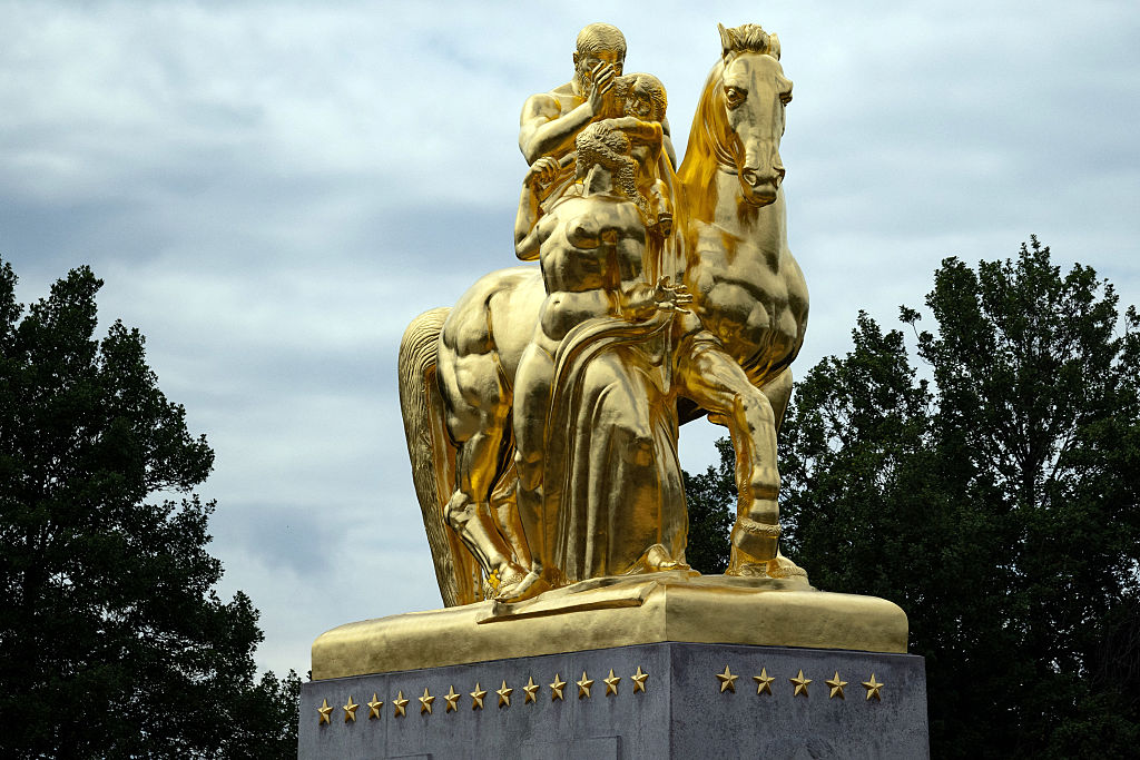 Regilded 'Arts of War' Statues&hellip;