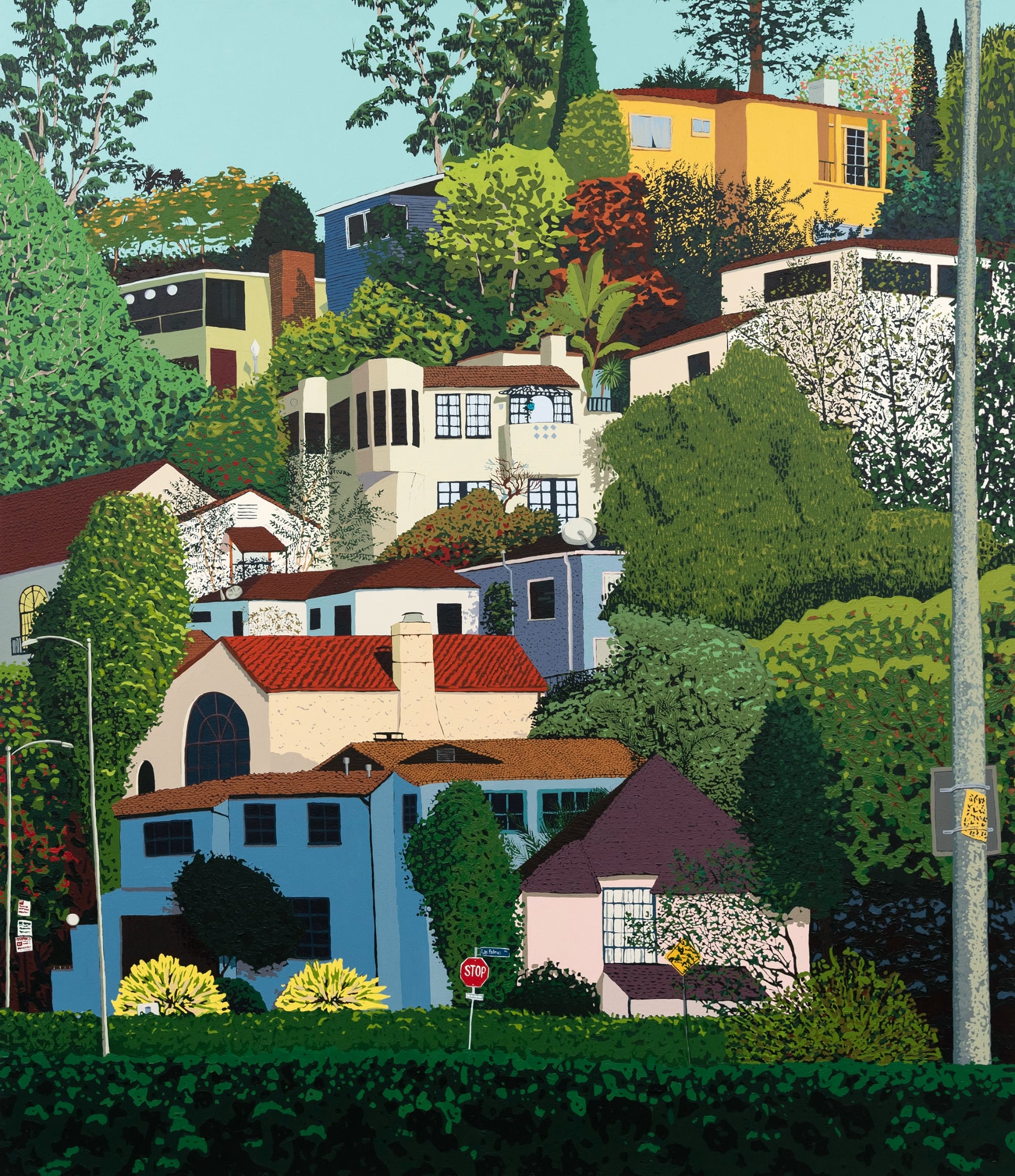a vibrant painting by Hilary&hellip;